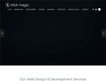 Tablet Screenshot of klickmagic.com
